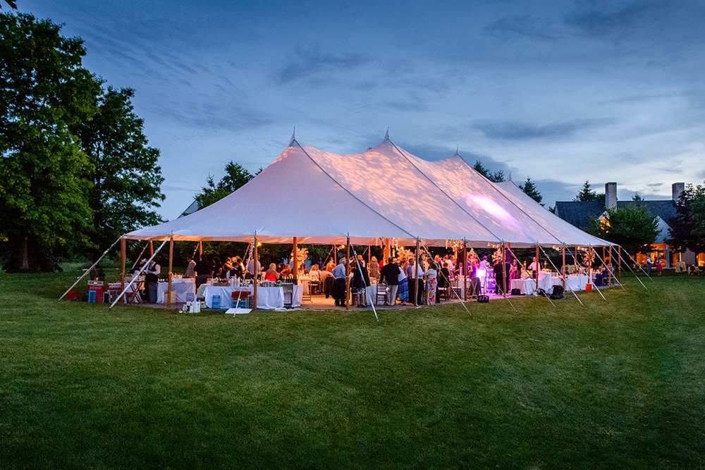 Sailcloth Wedding Tent, St. Louis, MO