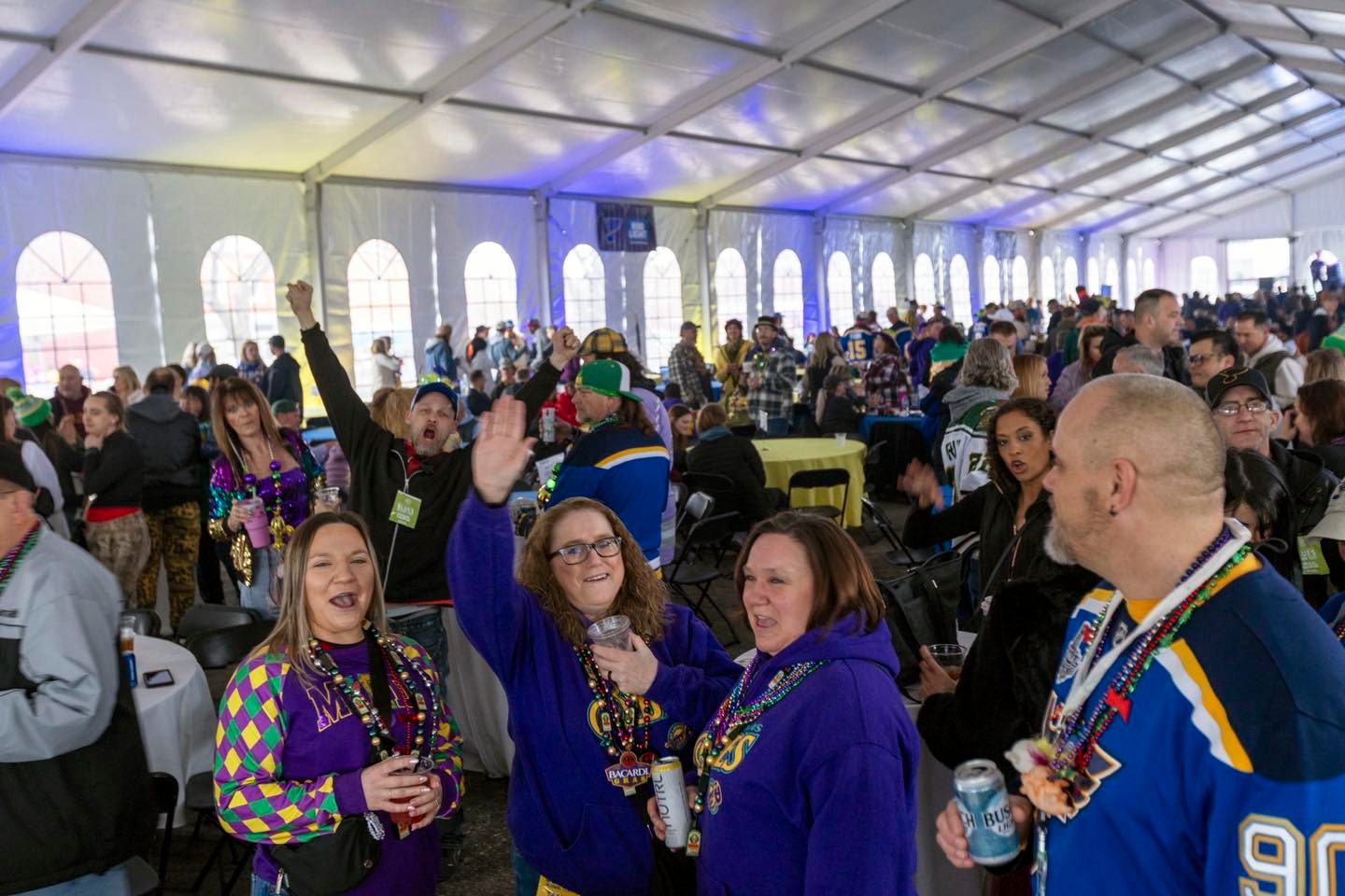 Phoenix Structures Mardi Gras 2026 Crowd Structure