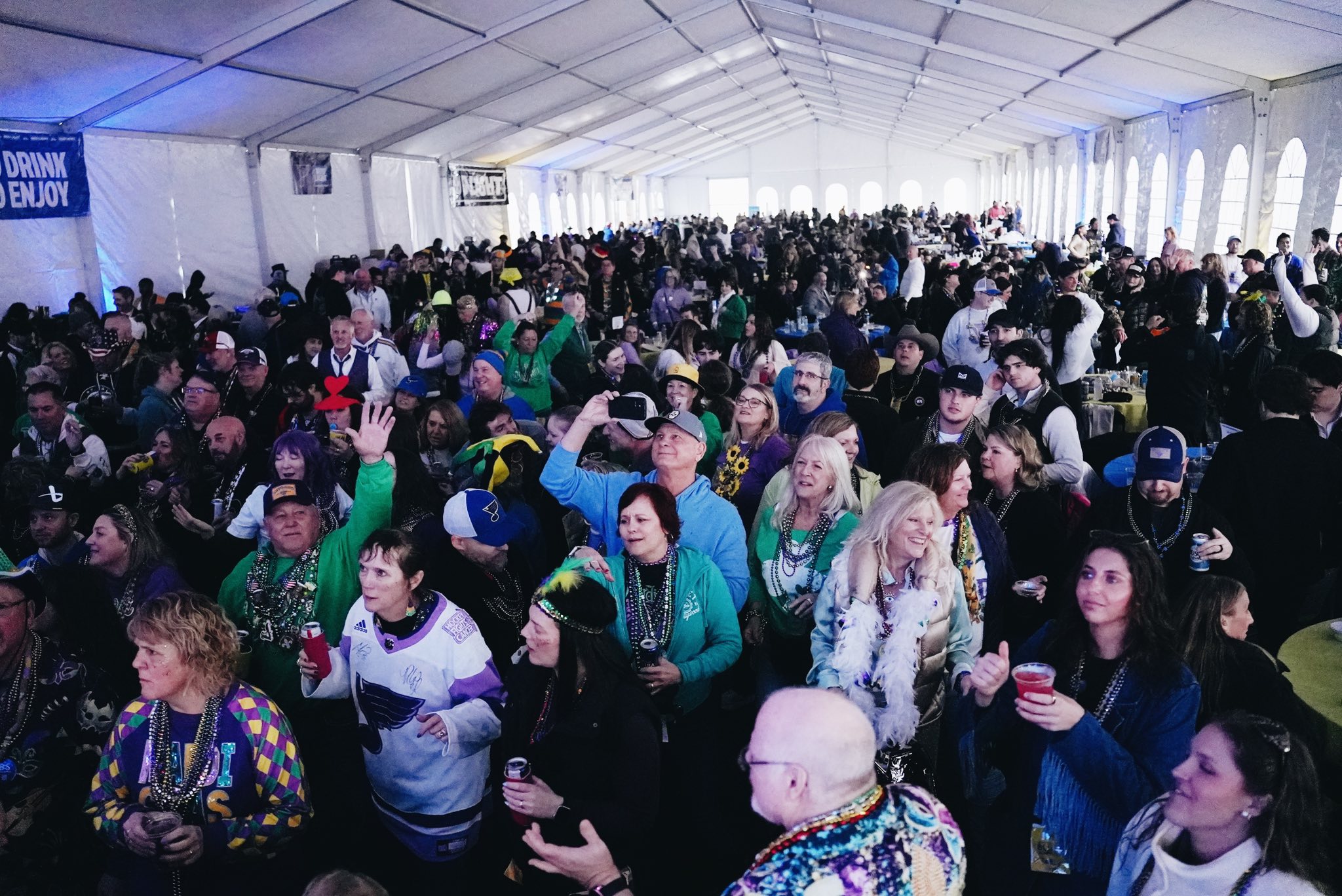 Phoenix Structures Mardi Gras 2026 Crowd Structure